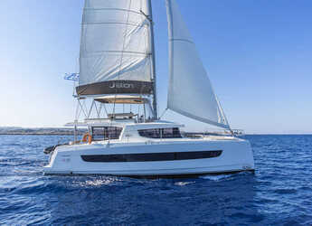Rent a catamaran in Rhodes Marina - Bali 4.6 A/C & GEN & WM