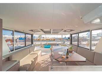 Rent a catamaran in Rhodes Marina - Bali 4.6 A/C & GEN & WM