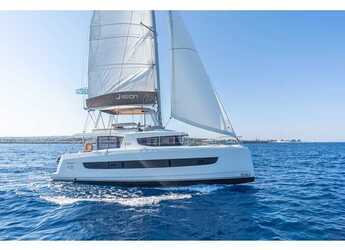 Rent a catamaran in Rhodes Marina - Bali 4.6 A/C & GEN & WM