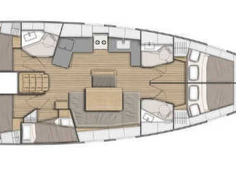 Rent a sailboat in D-Marin Marina Lefkas - Oceanis 46.1