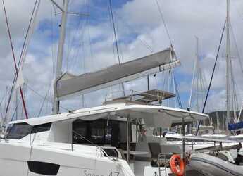 Rent a catamaran in Anse Marcel Marina (Lonvilliers) - Fountaine Pajot Saona 47 Quintet - 5 + 1 cab.