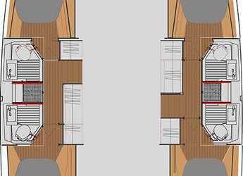 Rent a catamaran in Port Purcell, Joma Marina - Fountaine Pajot Astrea 42 - 4 + 1 cab.