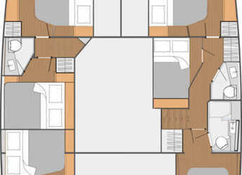 Alquilar catamarán en Port Purcell, Joma Marina - Fountaine Pajot Saba 50 - 6 + 2 cab.