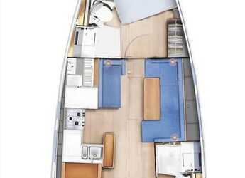 Rent a sailboat in D-Marin Lefkas Marina - Sun Odyssey 410 - 3 cab.