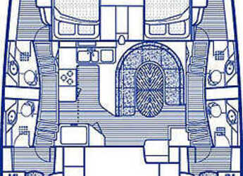 Rent a catamaran in Alimos Marina - Leopard 45