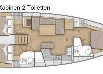 Louer voilier à Marina Kremik - Oceanis 40.1 - 3 cab.