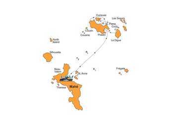 Noleggiare catamaran in Port of Mahe - Cocktail Praslin 4-12 Cab. - Cabin Cruise Seychelles