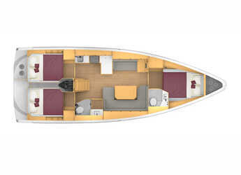 Rent a sailboat in Alimos Marina - Bavaria C42
