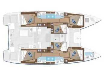 Alquilar catamarán en Preveza Marina - Lagoon 50 (6 cabs) -  Skippered