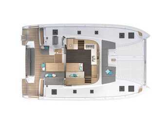 Louer catamaran à Volos - Lagoon 43 