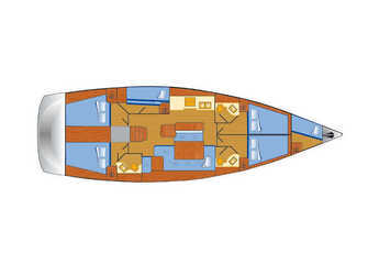 Louer voilier à Marina Frapa - Oceanis 50