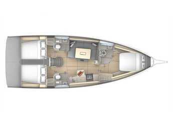 Rent a sailboat in Lefkas Marina - Dufour 41