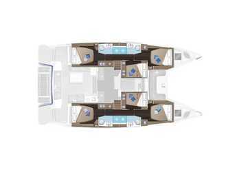 Alquilar catamarán en Porto Kheli - Lagoon 51