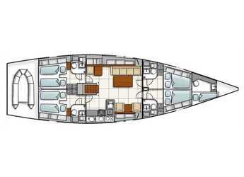 Chartern Sie segelboot in Finikas - Hanse 540e