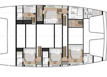 Rent a catamaran in D-Marin Marina Lefkas - Sunreef 60