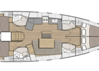 Rent a sailboat in D-Marin Marina Lefkas - Oceanis 46.1 - 4 cab.