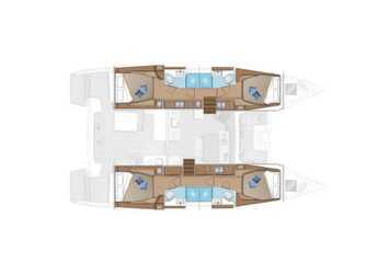 Noleggiare catamaran in Nelson Dockyard - Lagoon 46