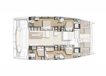 Rent a catamaran in Alimos Marina - Bali 5.4 10 berths