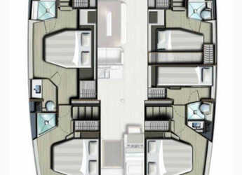 Alquilar catamarán en Nanny Cay - Bali 4.8 - 5 cab.