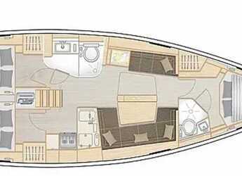 Rent a sailboat in D-Marin Marina Lefkas - Hanse 418 - 3 cab.