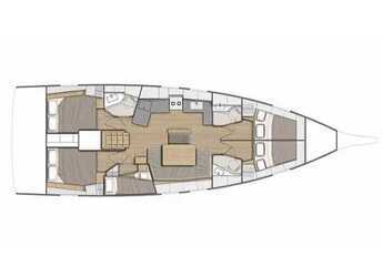Rent a sailboat in Lavrion Marina - Oceanis 46.1