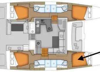 Rent a catamaran in Sumpetar - Lagoon 450 Fly