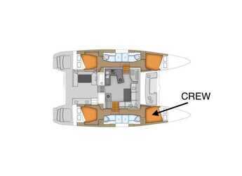 Rent a catamaran in Sumpetar - Lagoon 450 Fly