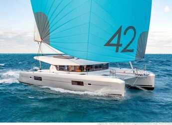 Rent a catamaran in Luka Marina - Lagoon 42 OW - 3 + 1 cab.