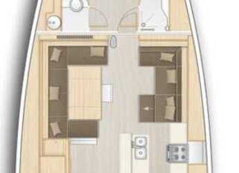 Louer voilier à Marina Zeas - Hanse 588 - 3 + 1 cab.