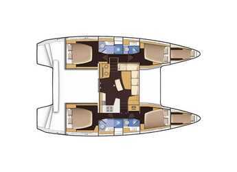 Rent a catamaran in D-Marin Marina Lefkas - Lagoon 42