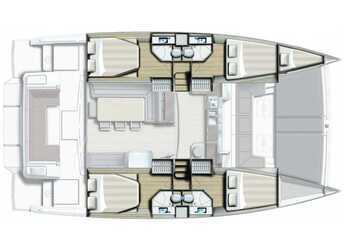 Alquilar catamarán en Nea Peramos - Bali 4.3