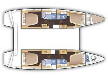 Rent a catamaran in Nea Peramos - Lagoon 42