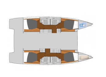 Rent a catamaran in D-Marin Marina Lefkas - Astréa 42