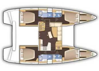 Rent a catamaran in D-Marin Marina Lefkas - Lagoon 46 