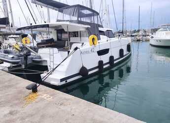 Rent a catamaran in Nikiti - Fountaine Pajot Astrea 42 - 4 + 2 cab.