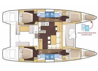 Chartern Sie katamaran in Lavrion Marina - Lagoon 46 