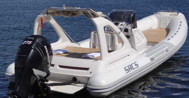Rent a dinghy in Marina Botafoch - Sacs Dream Luxe 25