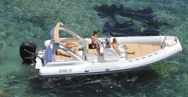Chartern Sie schlauch-/beiboot in Marina Botafoch - Sacs Dream Luxe 25