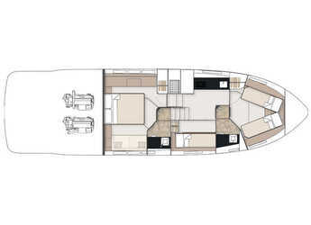 Chartern Sie motorboot in Marina Drage - Fairline Squadron 50