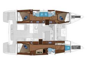 Alquilar catamarán en Puerto de Lefkas - Lagoon 46