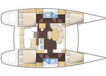 Louer catamaran à Kos Marina - Lagoon 380 S2