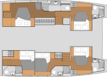 Louer catamaran à Kos Marina - Aura 51 Fountain Pajot