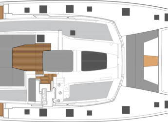 Louer catamaran à Kos Marina - Aura 51 Fountain Pajot