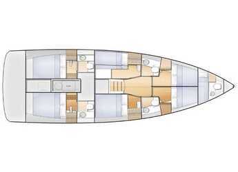 Rent a sailboat in Paros Marina - Sun Loft 47