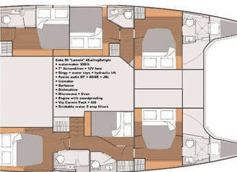 Alquilar catamarán en Porto Olbia - Saba 50