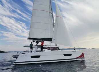 Chartern Sie katamaran in ACI Marina Dubrovnik - Fountaine Pajot Isla 40 - 4 + 1 cab.