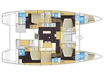 Alquilar catamarán en Club Naútico de Sant Antoni de Pormany - Lagoon 52F