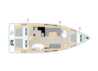 Louer voilier à D-Marin Marina Lefkas - Hanse 410