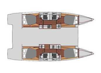 Alquilar catamarán en Marina Delta Kallithea - Astréa 42