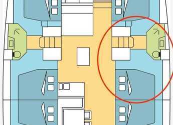 Noleggiare catamaran in TradeWinds Yacht Club - Bali 5.4 - 6 + 2 cab.